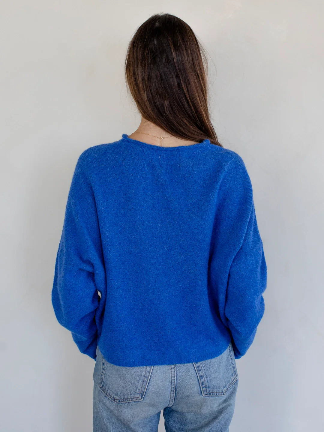  PIPER CARDIGAN- BLUE