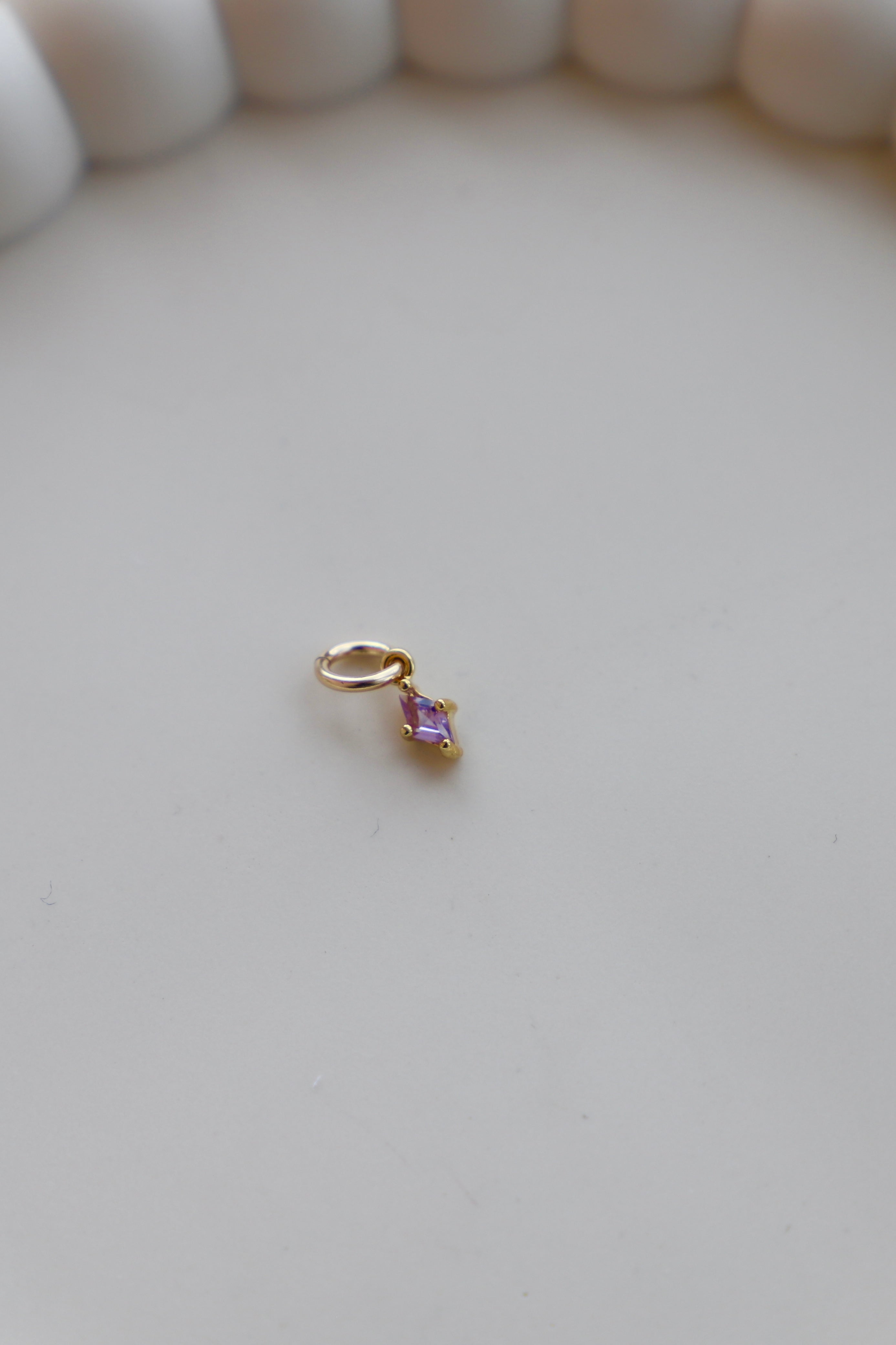  DIAMOND BIRTHSTONE CHARM