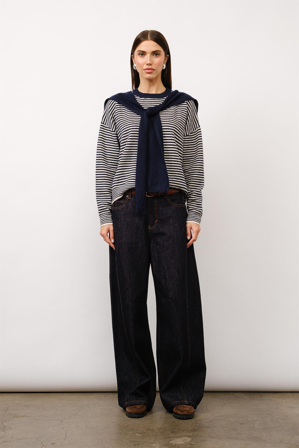  KATE STRIPED SWEATER
