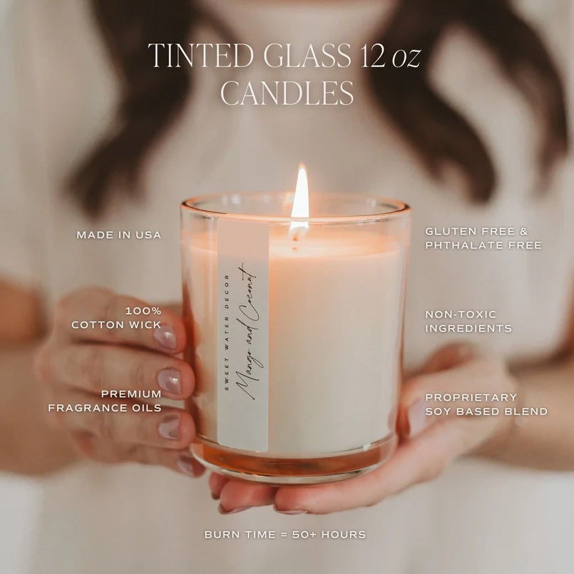  PINK GRAPEFRUIT 12 OZ CANDLE