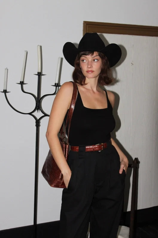  MILDRED BELT- BROWN