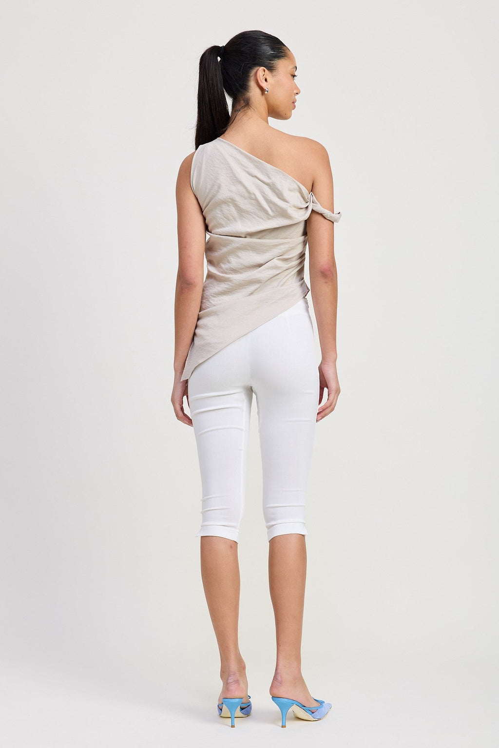  ASYMMETRICAL SHOULDER TUNIC