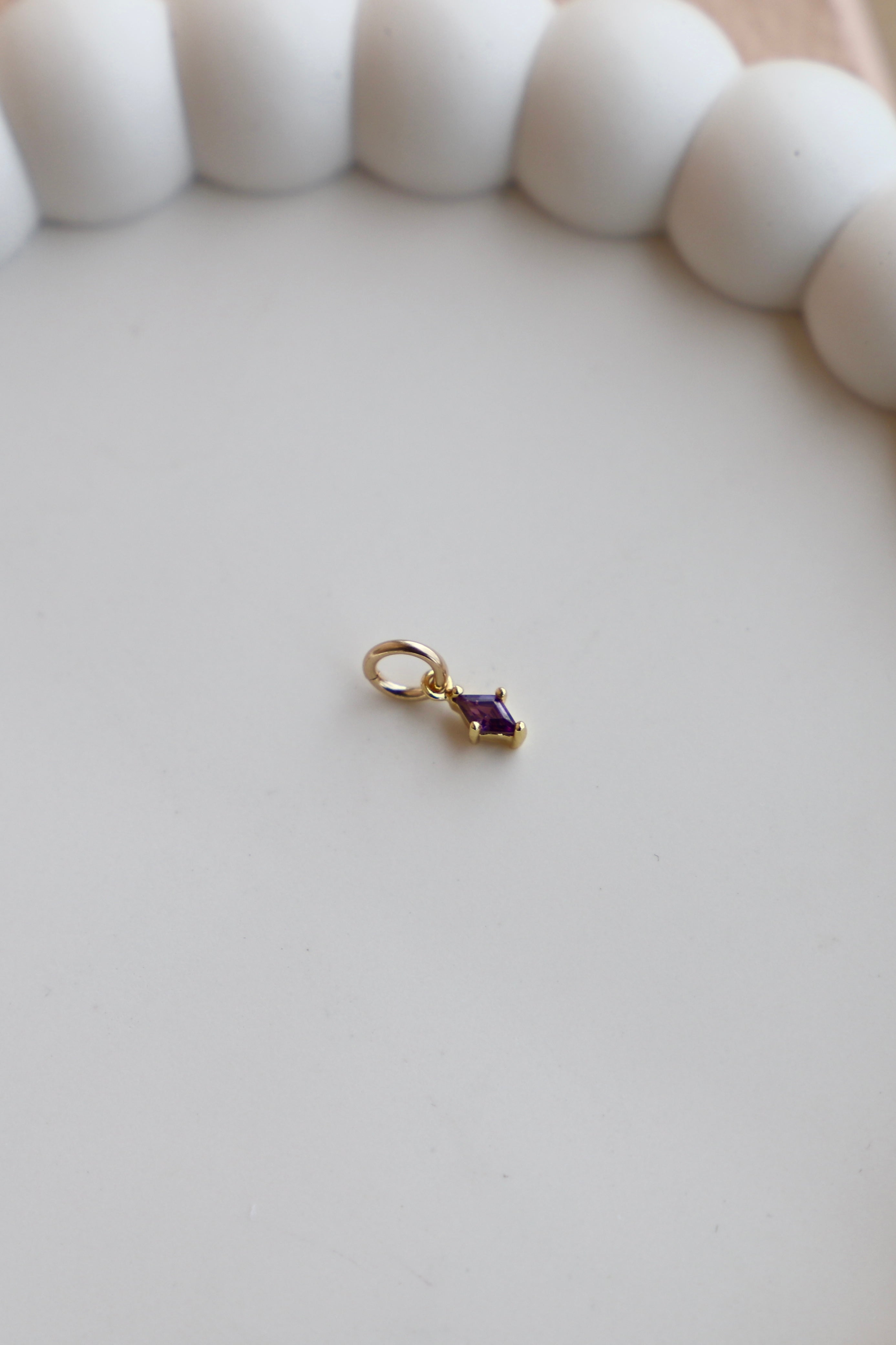  DIAMOND BIRTHSTONE CHARM