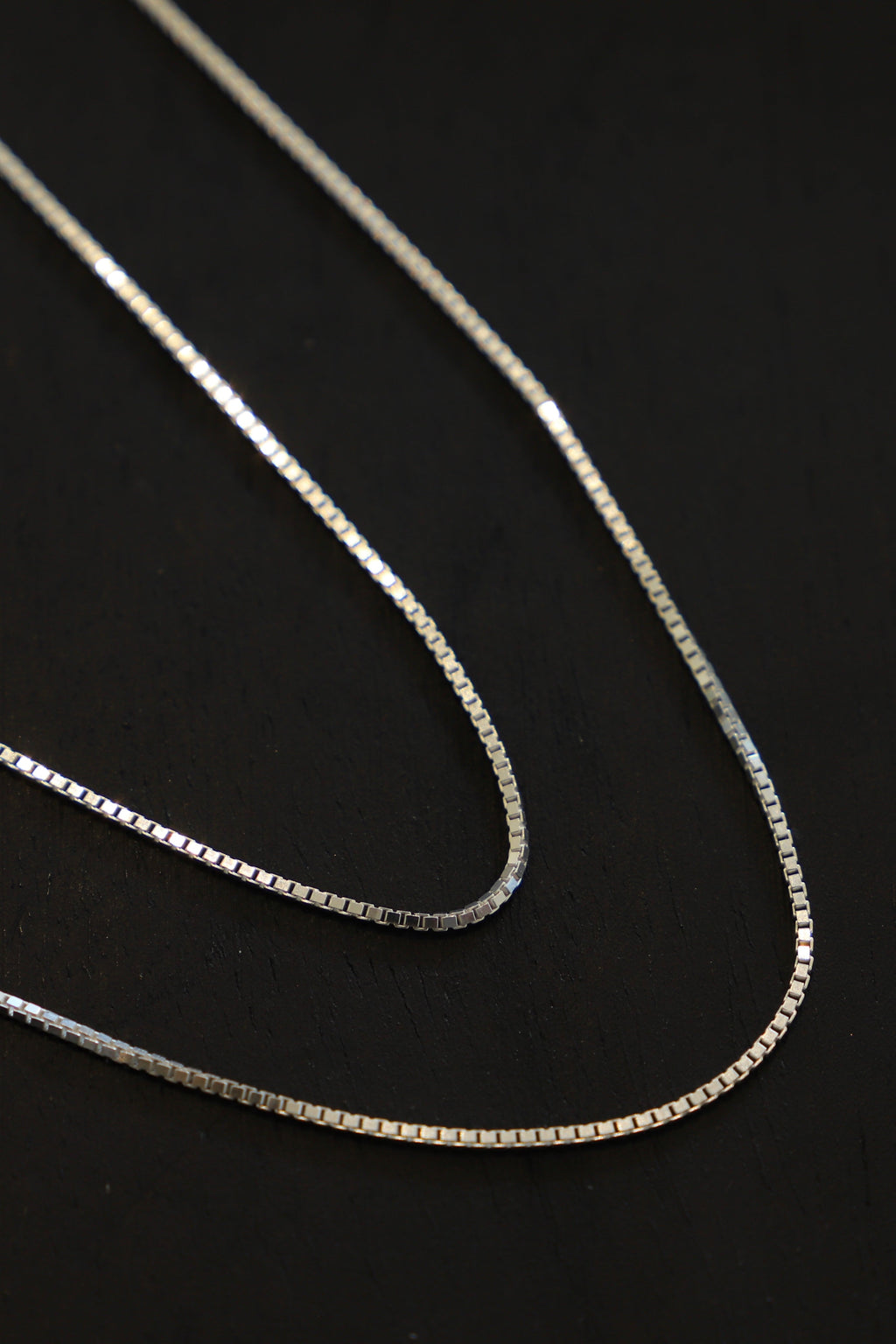 STERLING SILVER BOX CHAIN