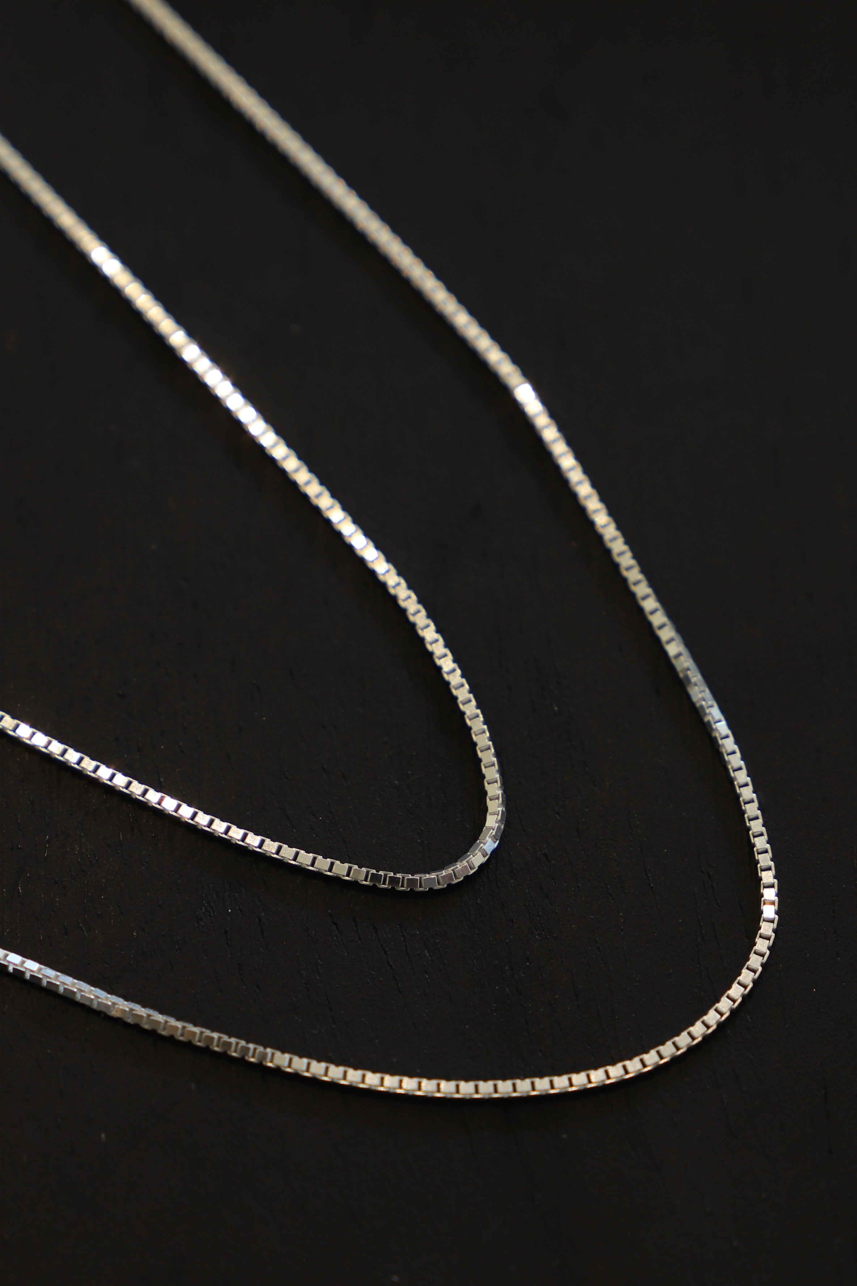  STERLING SILVER BOX CHAIN