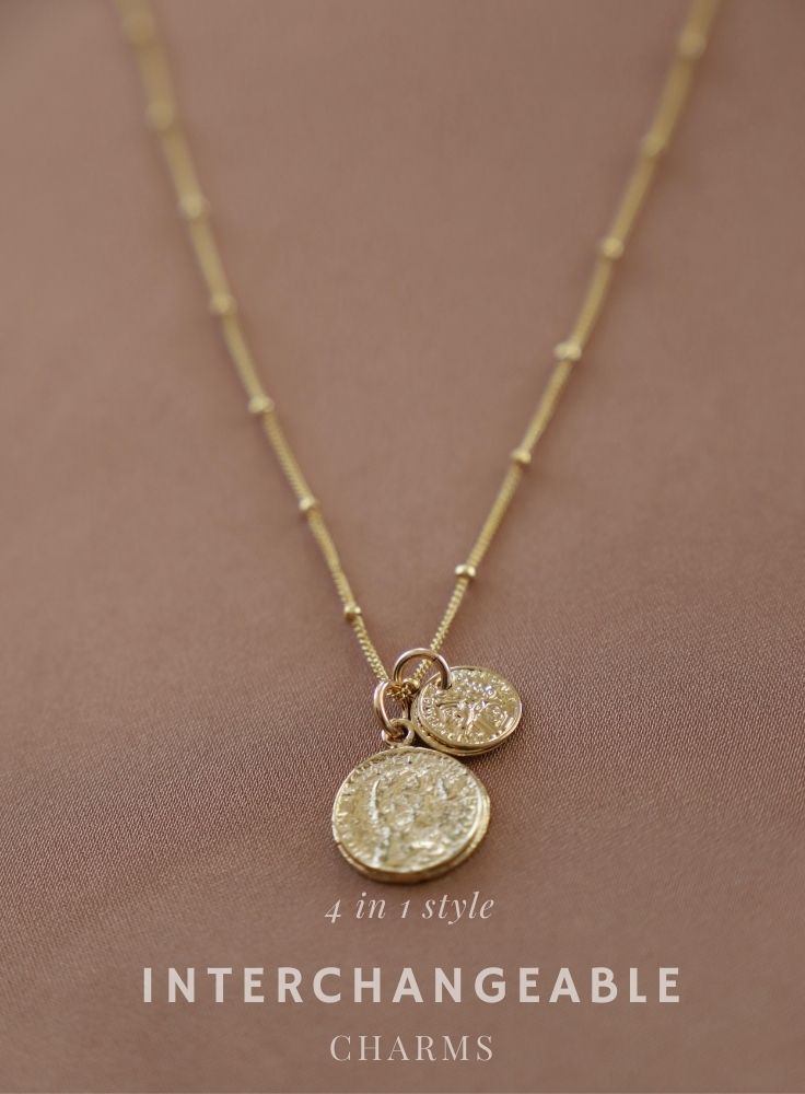  COIN CHARM NECKLACE