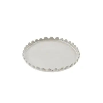  SCALLOPED PLATE (S)