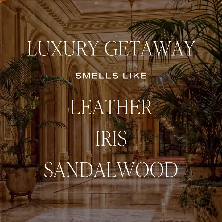  LUXURY GETAWAY CANDLE 9OZ