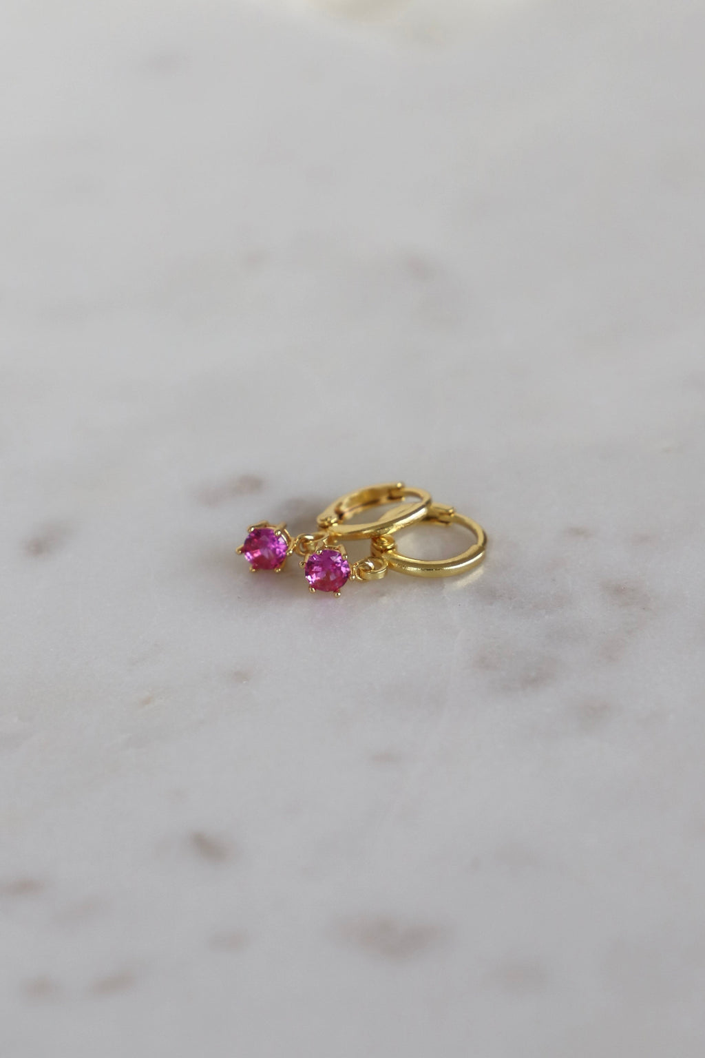  ROUND BIRTHSTONE HUGGIES
