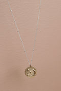  TWO TONE CELESTIAL NECKLACE
