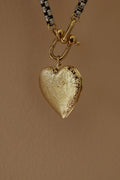  EMBOSSED HEART LOCKET