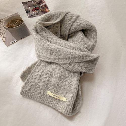  CABLE WEAVE SCARF