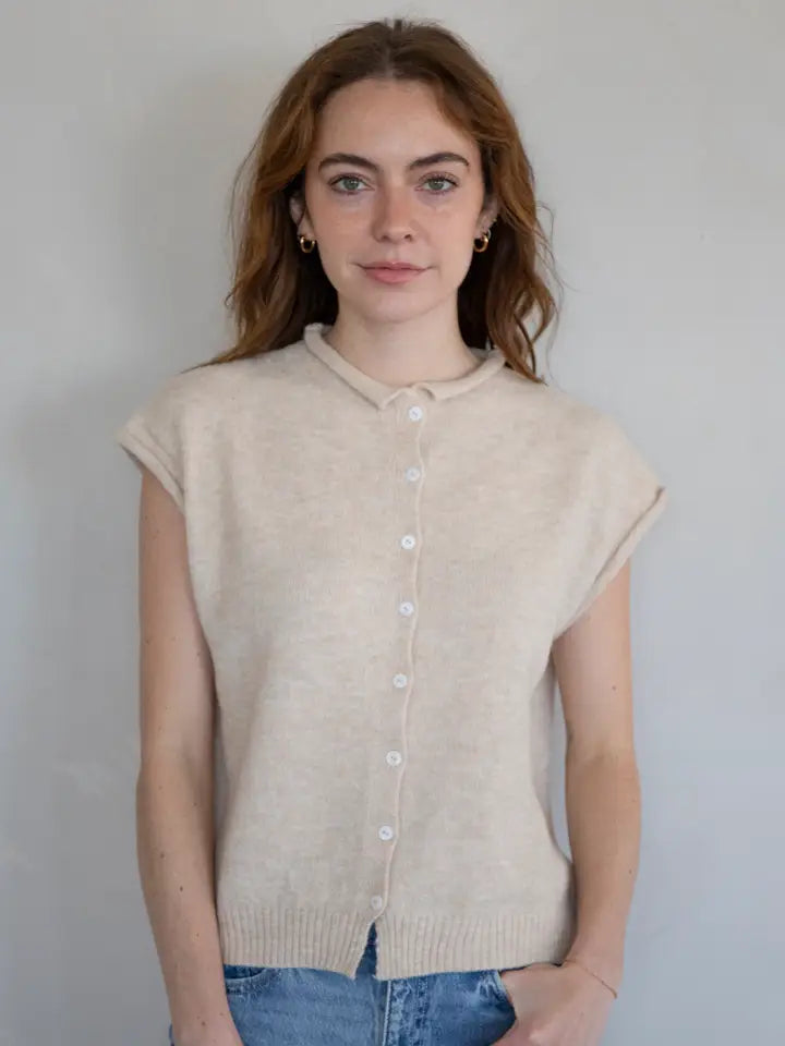  PIPER VEST CARDIGAN
