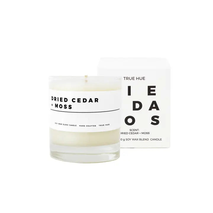  DRIED CEDAR + MOSS CANDLE