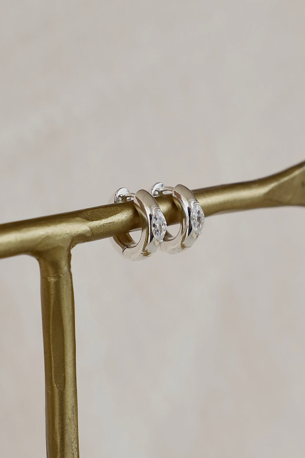  AURUM SILVER HOOPS