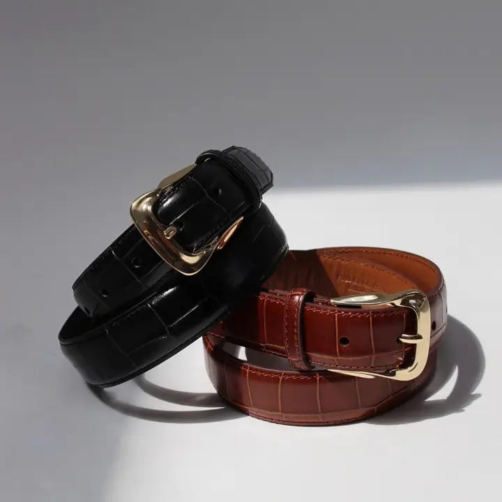  MILDRED BELT- BROWN