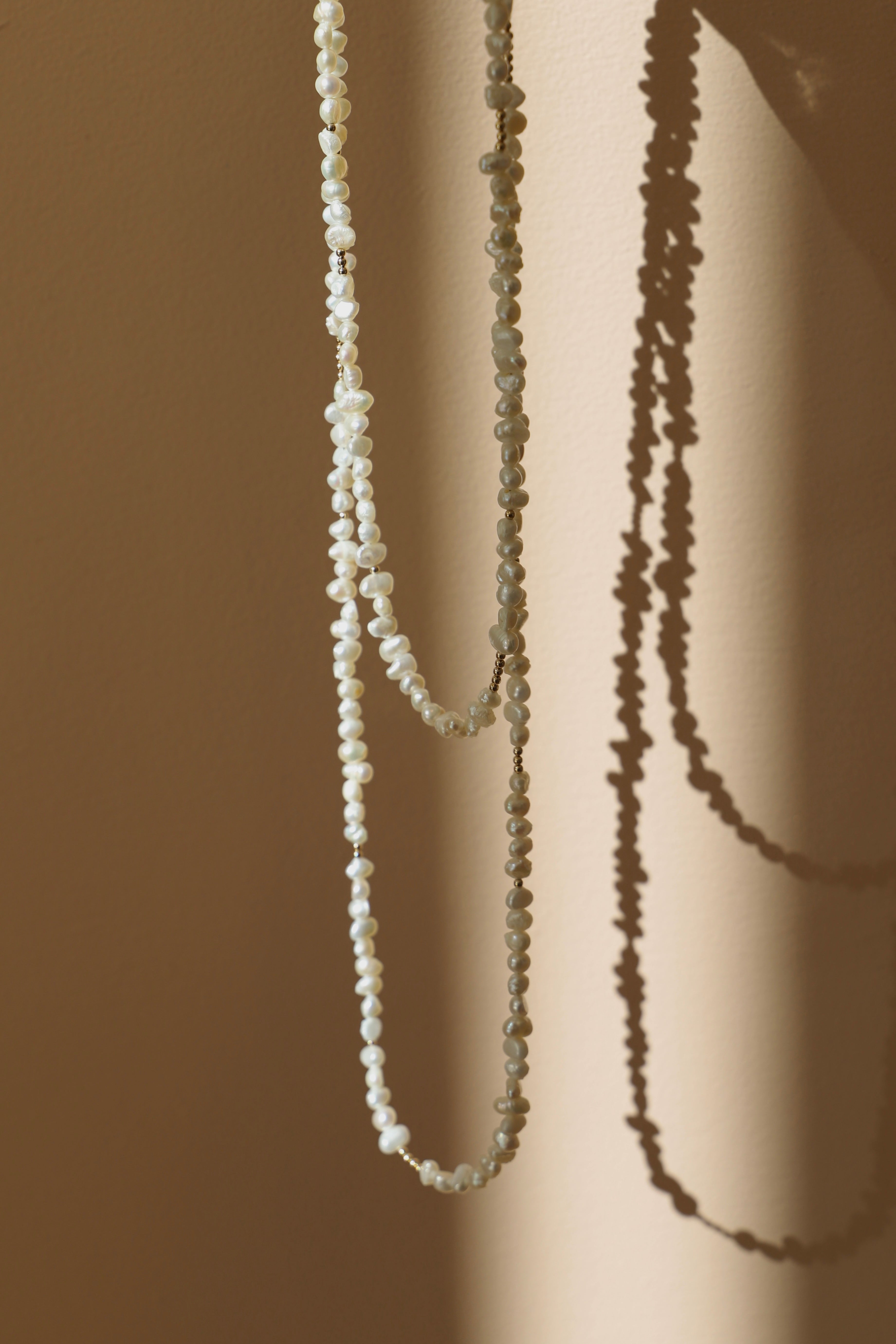  ISLA DOUBLE WRAP PEARL NECKLACE
