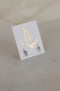  SILVER SNAKE STUDS