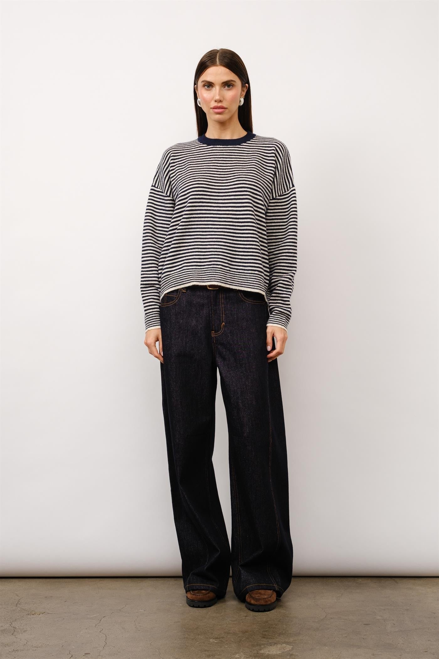  KATE STRIPED SWEATER
