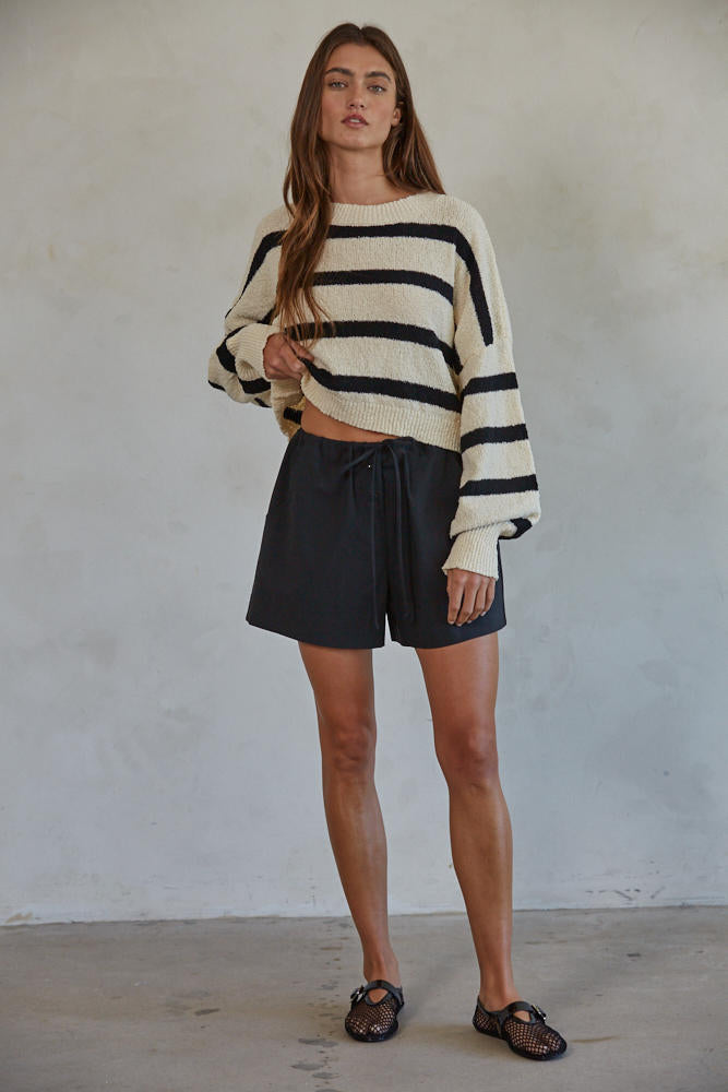  HAVEN SHORTS- BLACK