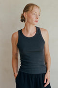  JULIANNA TANK- WASHED BLACK