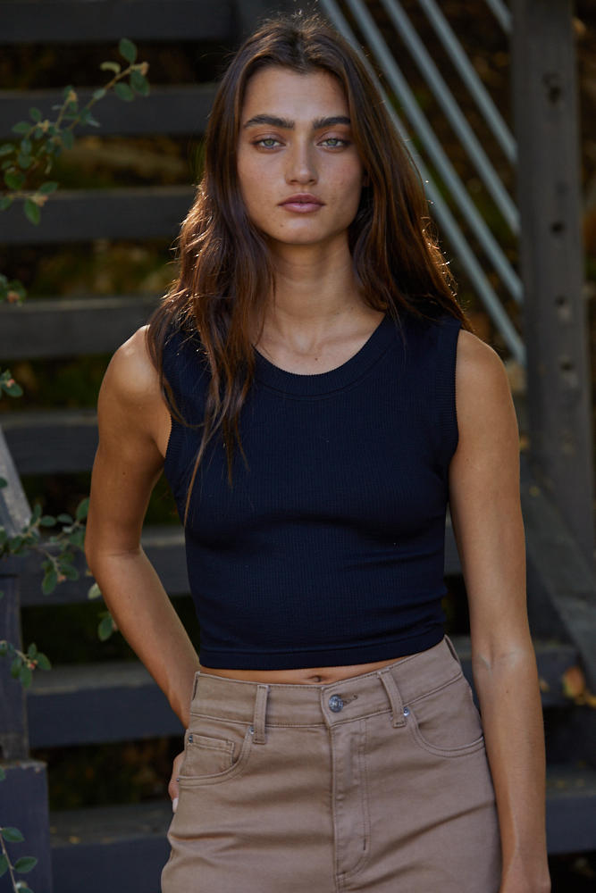  FINELY RIBBED MUSCLE TANK