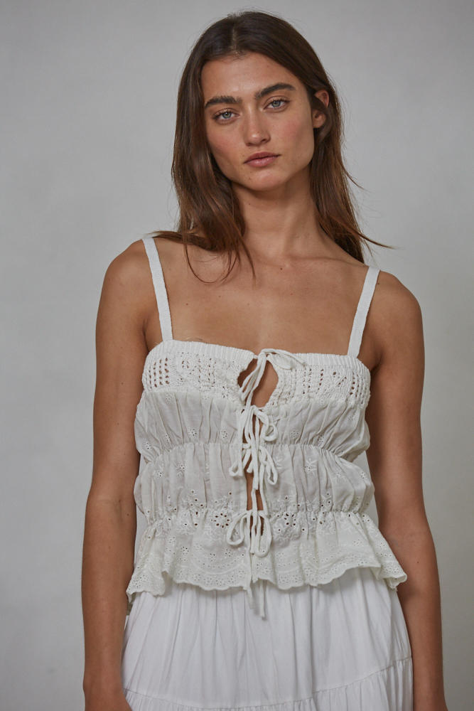  BEST GUESS TIE TOP