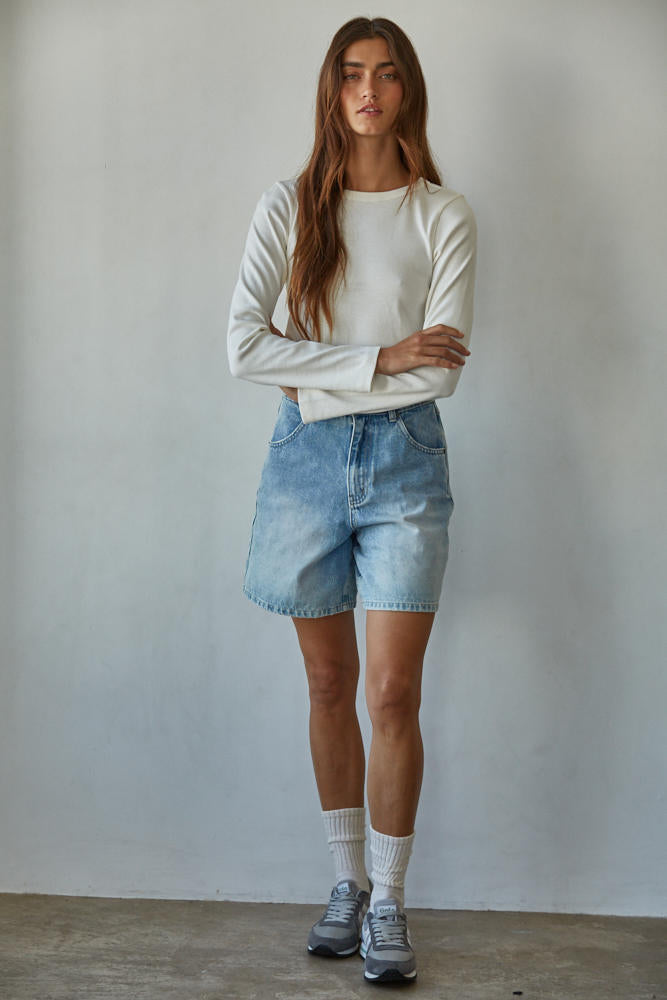  EVERYDAY CROP LONGSLEEVE