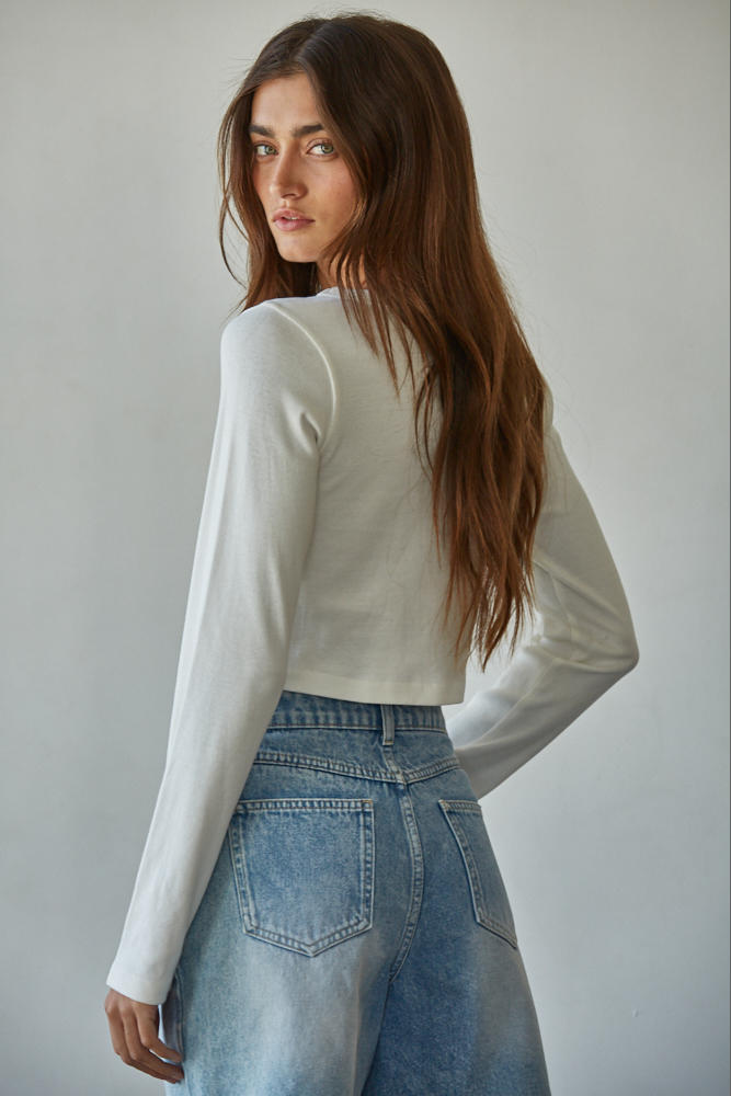  EVERYDAY CROP LONGSLEEVE