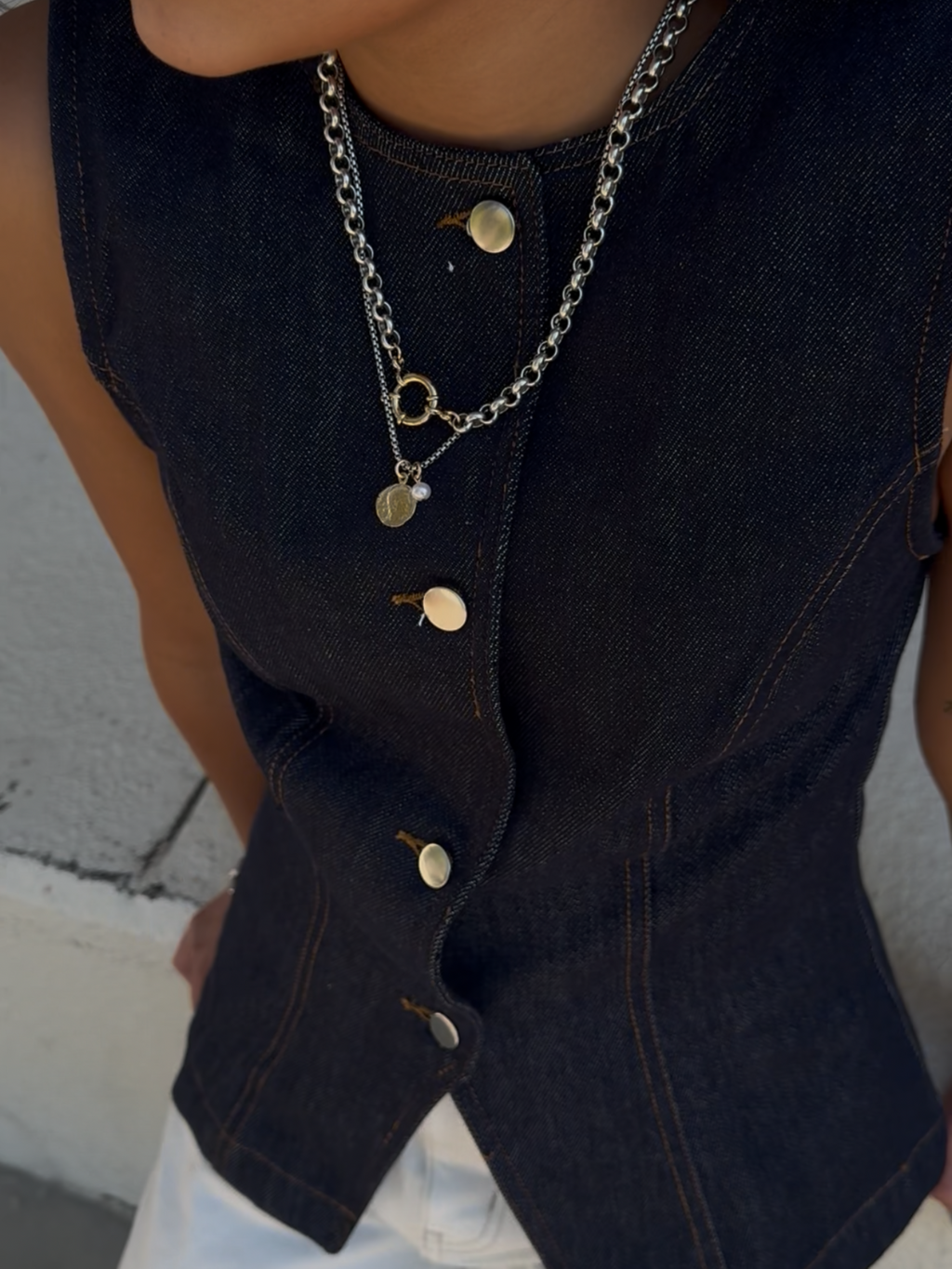  TALIA DENIM VEST