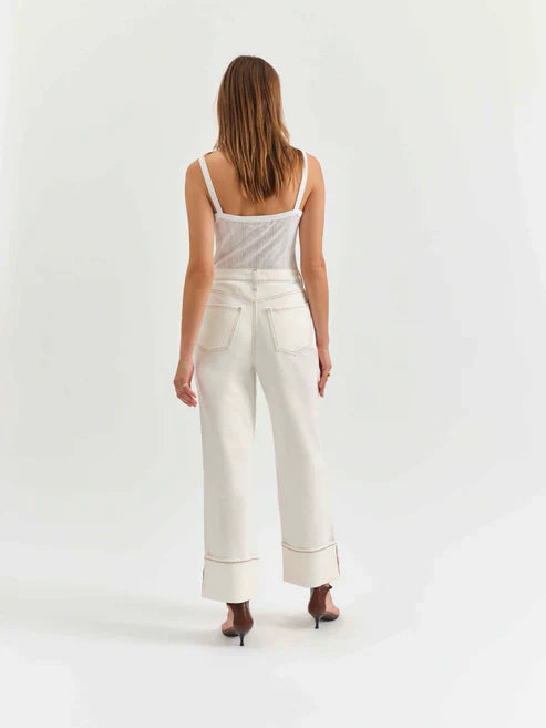  EAST SIDE LOOSE CUFF IN VANILLA