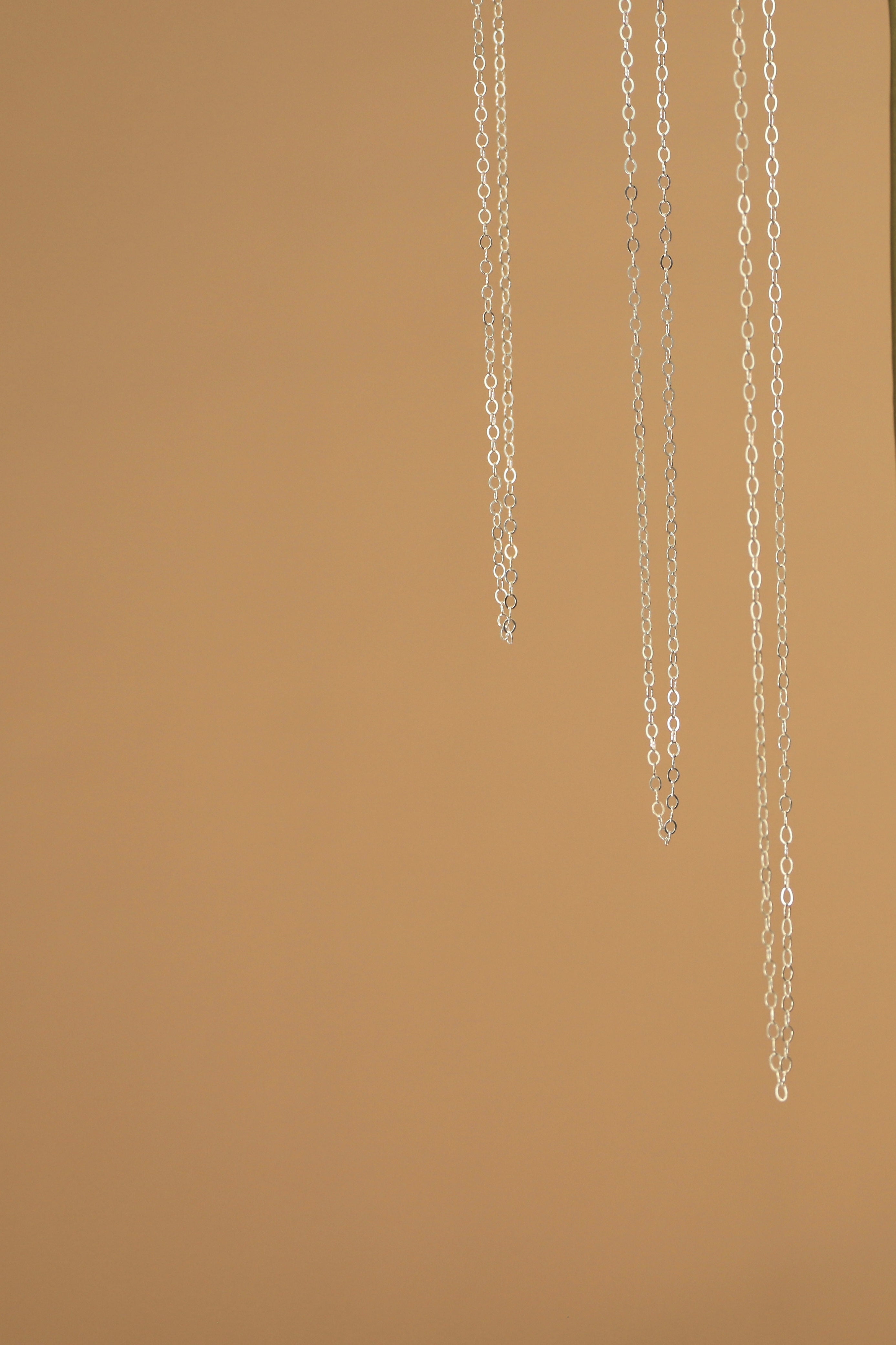  STERLING SILVER CABLE CHAIN