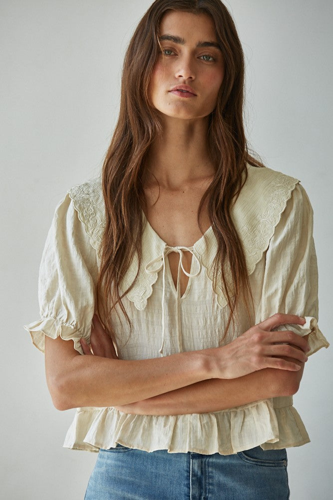  FABLE COLLAR TOP