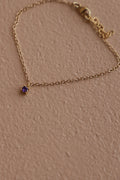  AMETHYST CHARM BRACELET