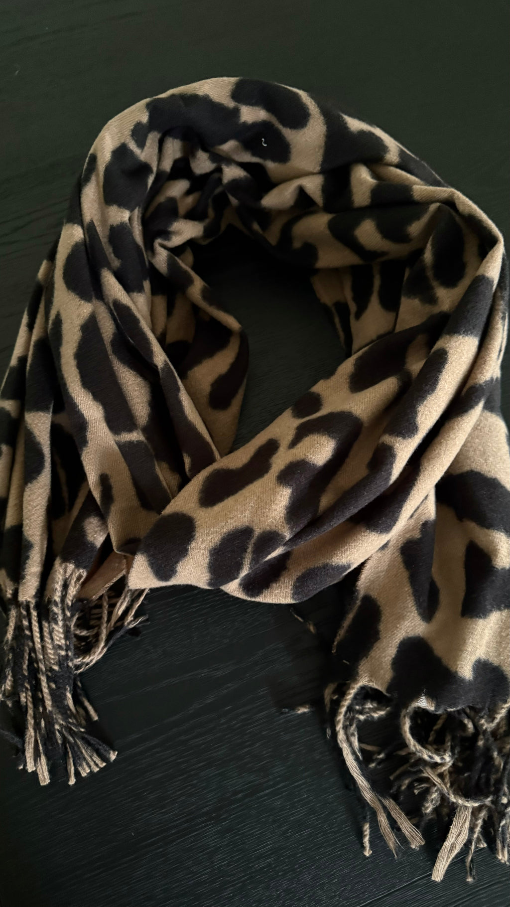  LEOPARD SCARF
