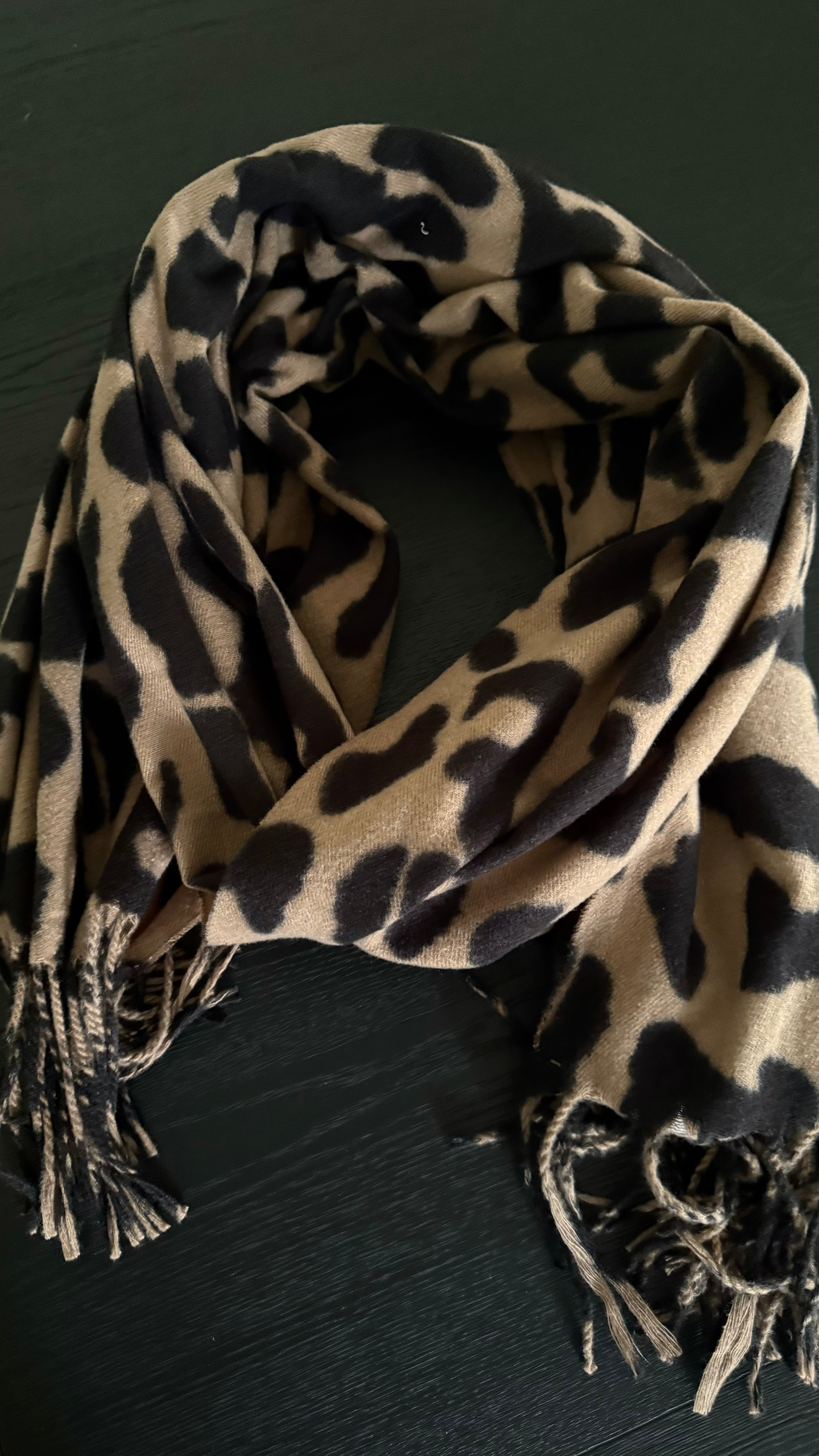  LEOPARD SCARF