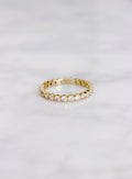 ROUND ETERNITY BAND- CLEAR