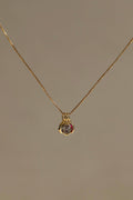  OVAL BIRTHSTONE CHARM
