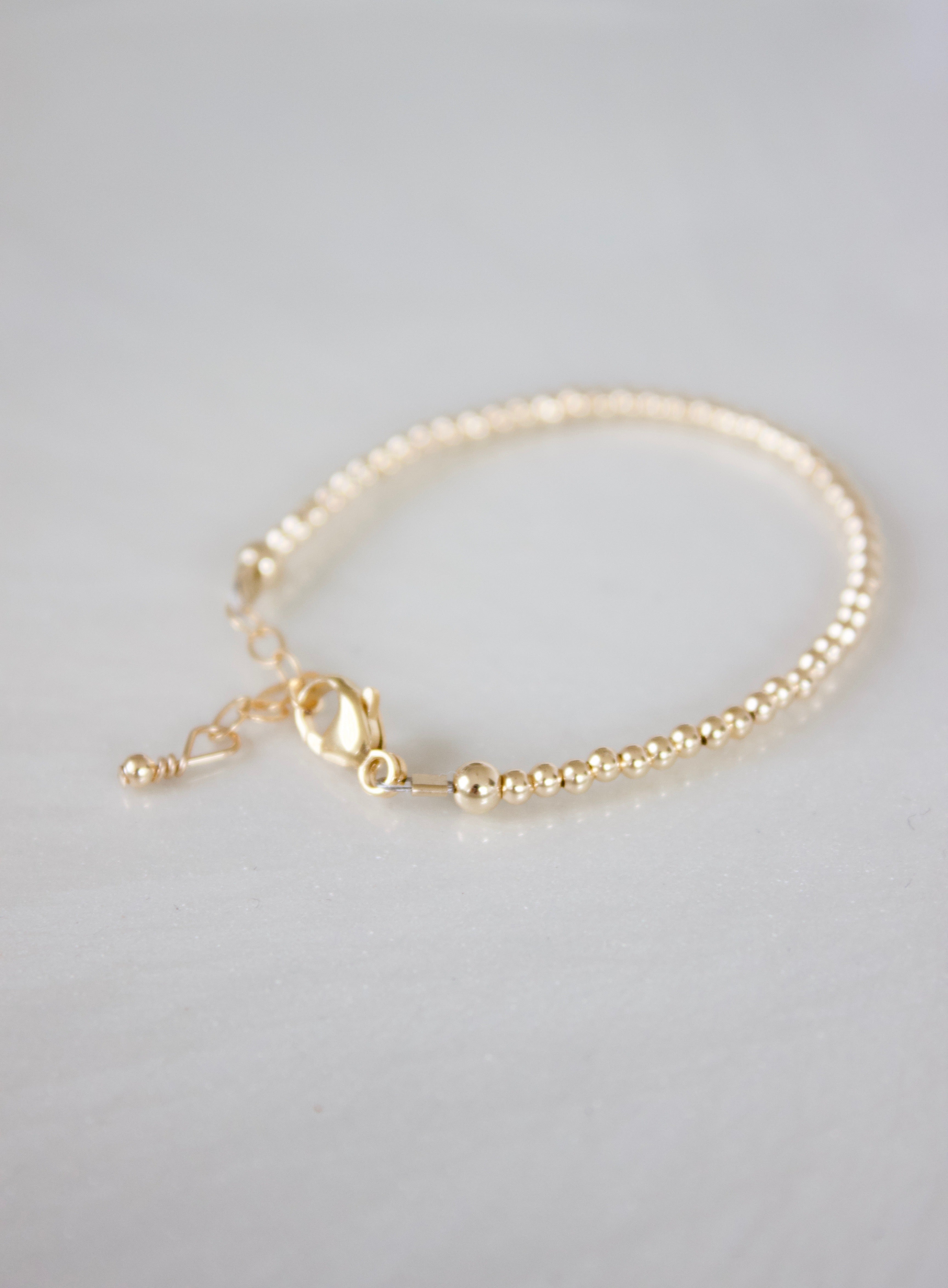  PETITE GOLD BABY BRACELET