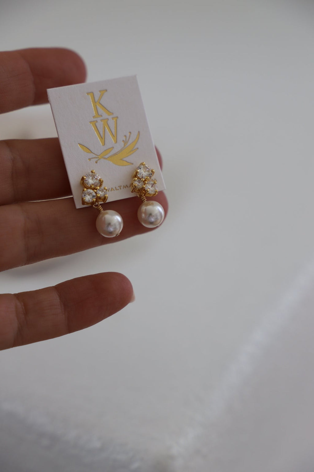  DAHLIA STUD EARRINGS