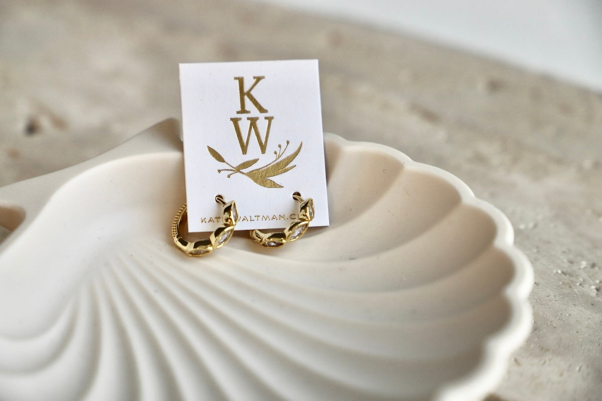  LACE AND TEXTURED HOOPS