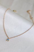  BIRTHSTONE CHARM BRACELET