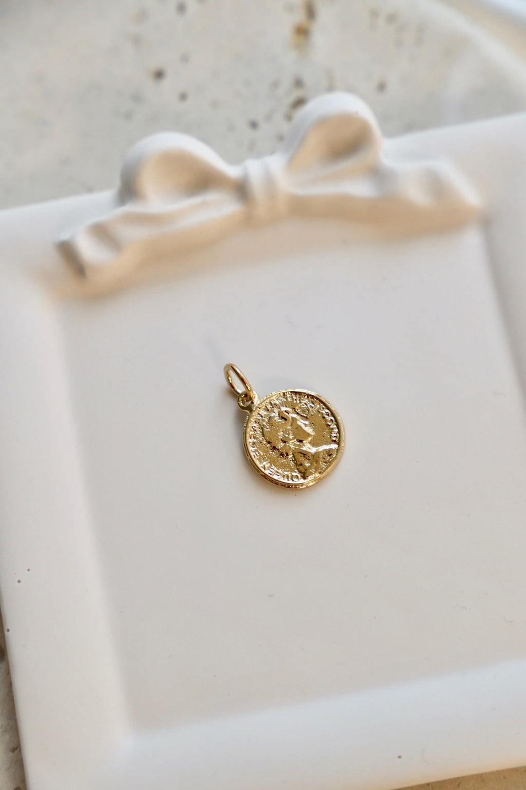  Lora Coin Charm
