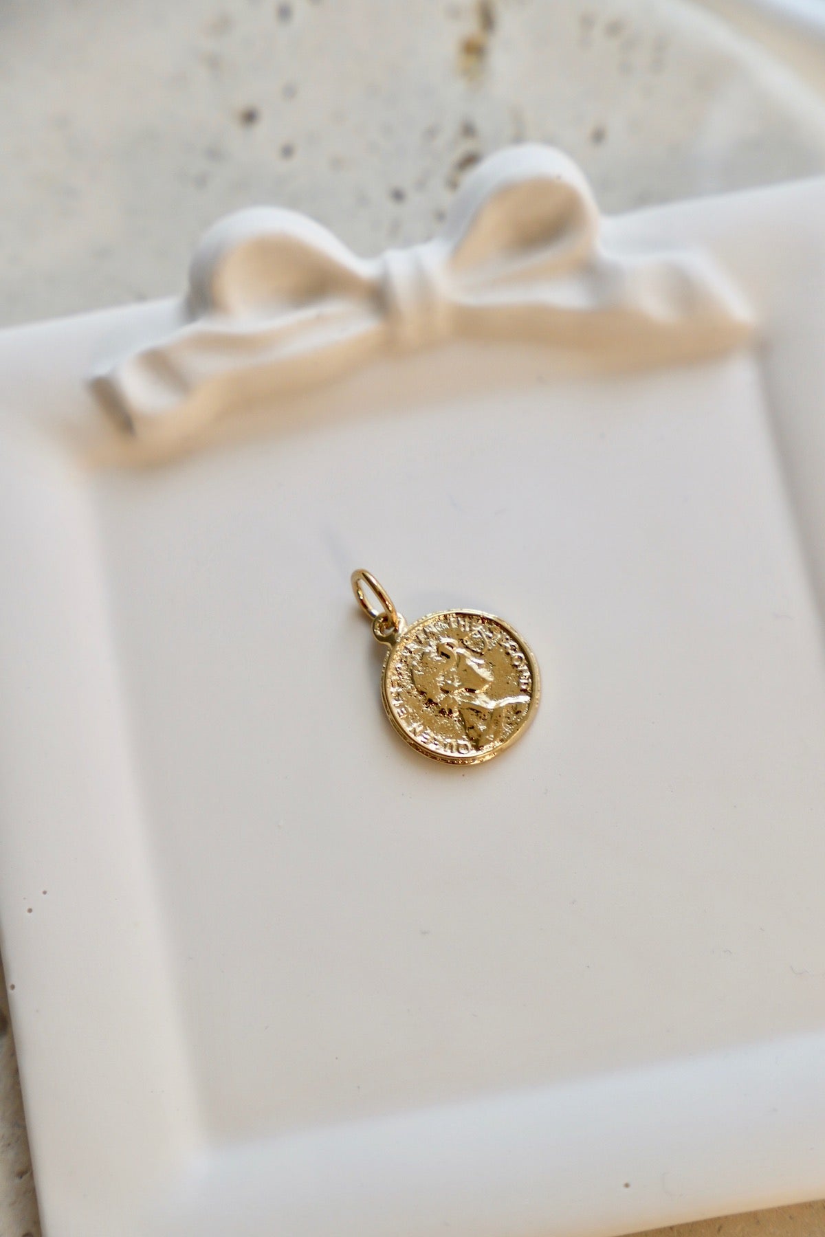  Lora Coin Charm