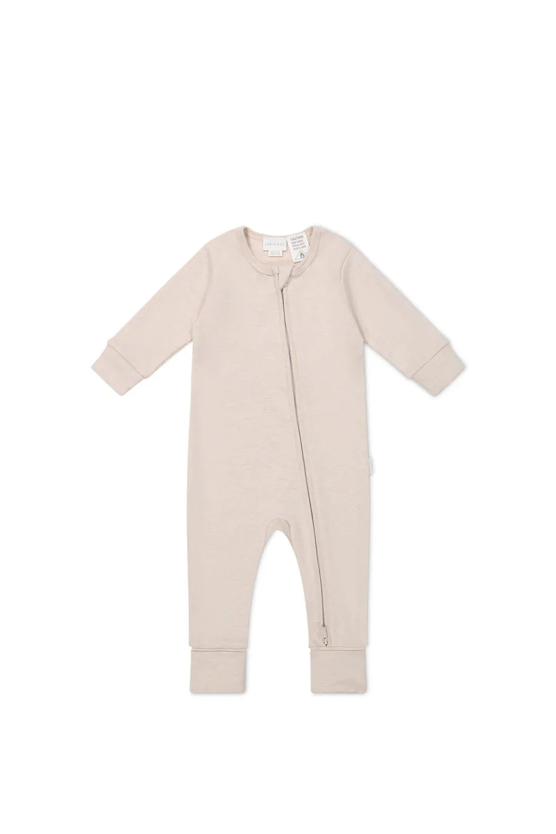  PIMA COTTON ZIP ONE PIECE - LUNA