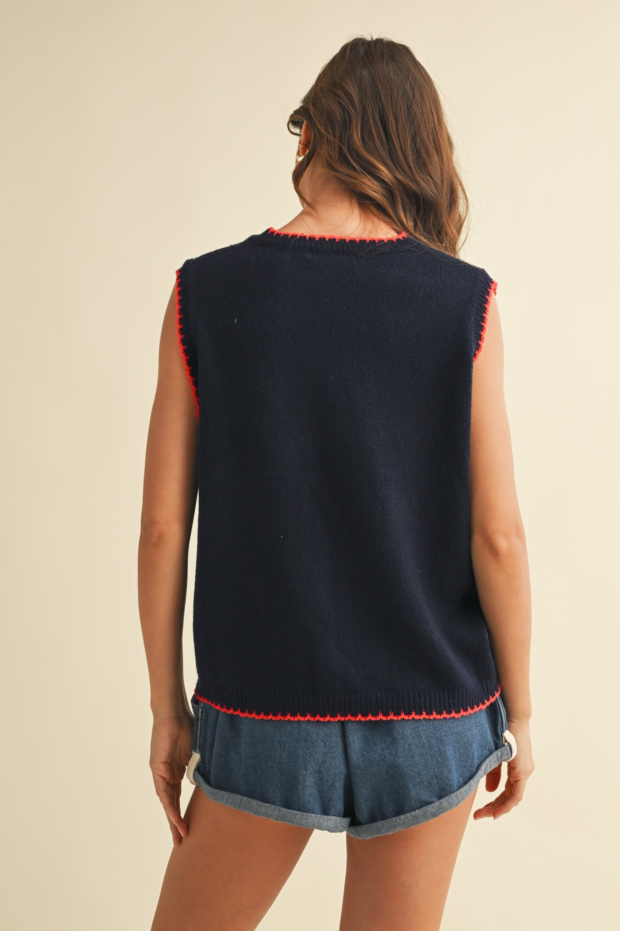  KNIT LOBSTER VEST