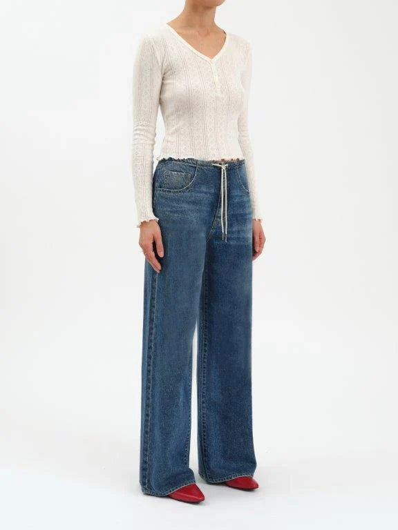  MADISON WIDE LEG JEAN- VINTAGE DENIM