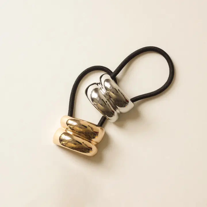  METAL MINI DOUBLE ARCH HAIR TIE