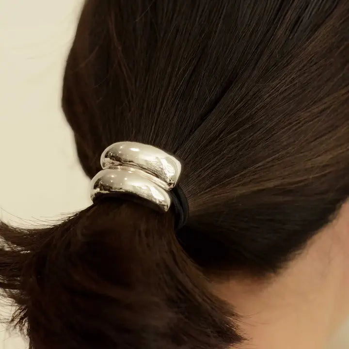  METAL MINI DOUBLE ARCH HAIR TIE