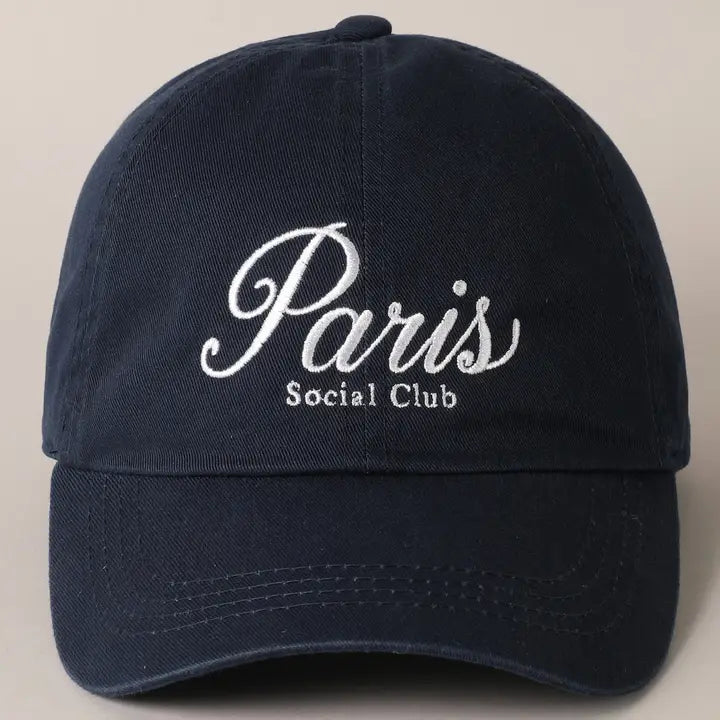  PARIS SOCIAL CLUB CAP